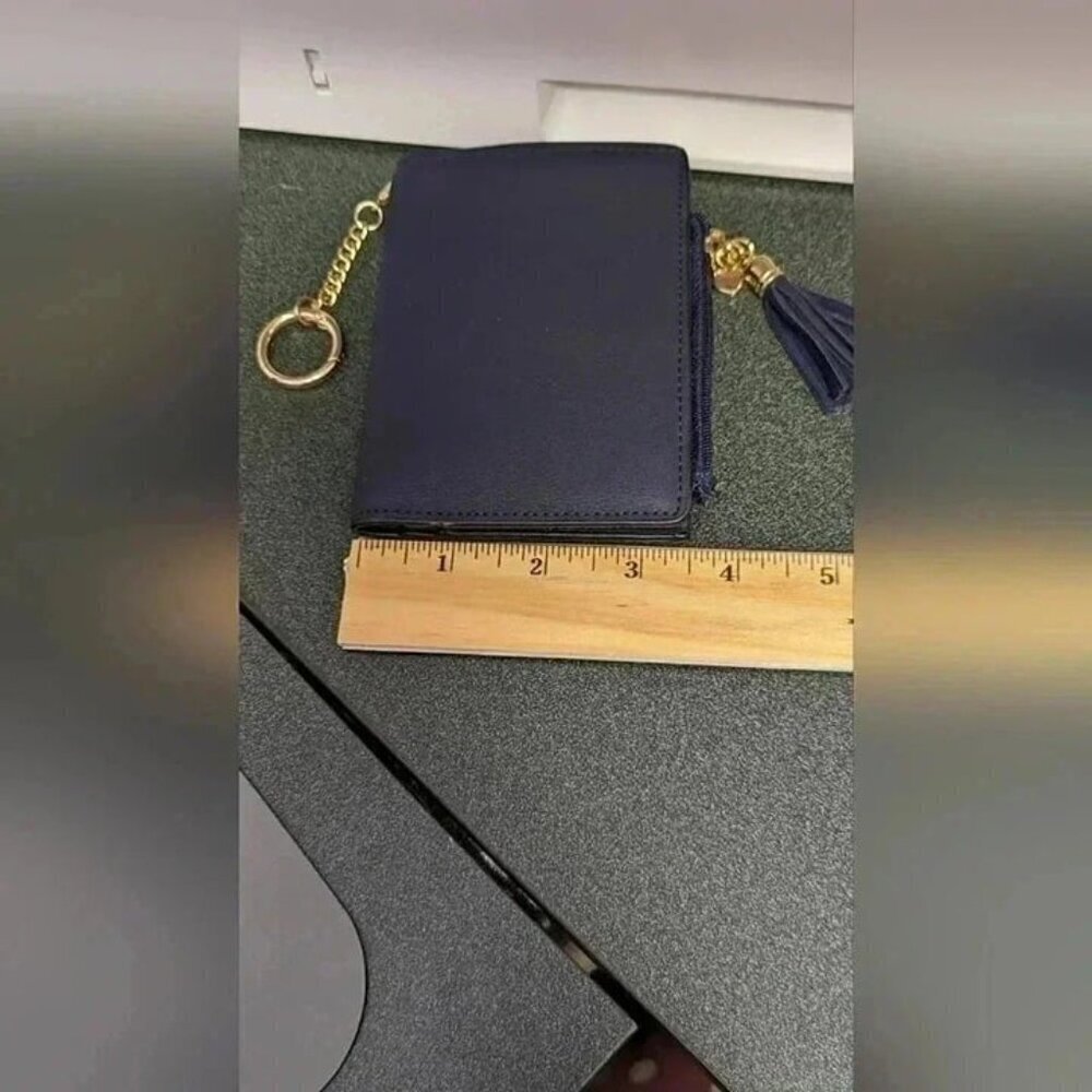 Small Wallet for Women Bifold Slim Mini Purse with Tassel (NWT) - Picture 6 of 13